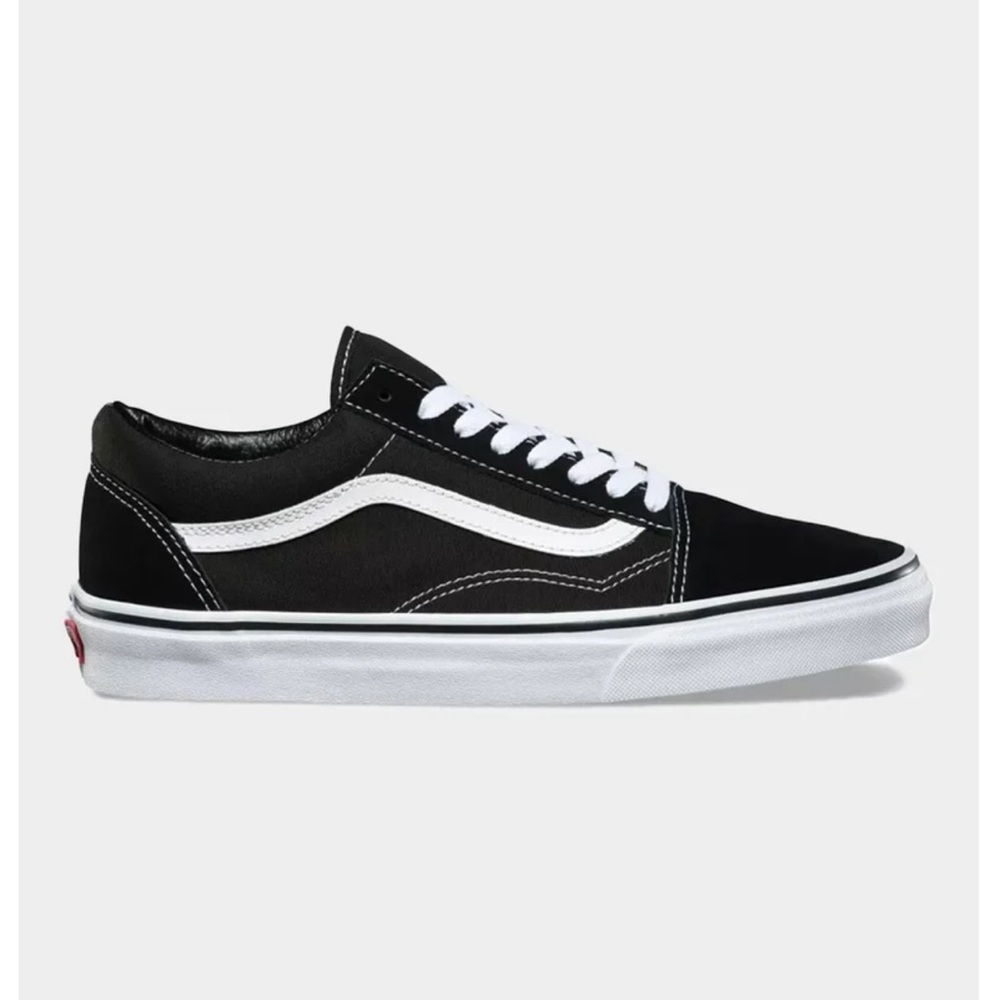 VANS Old Skool Black & White Shoes Women’s Size 8.5